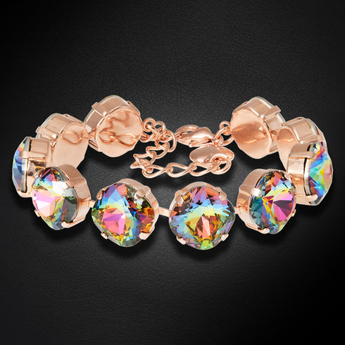 Браслет "Apžilbinošs Mirdzums IV (Vitrail Medium)" с кристаллами Swarovski™
